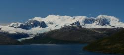 The Beagle Channel on a rare sunny day